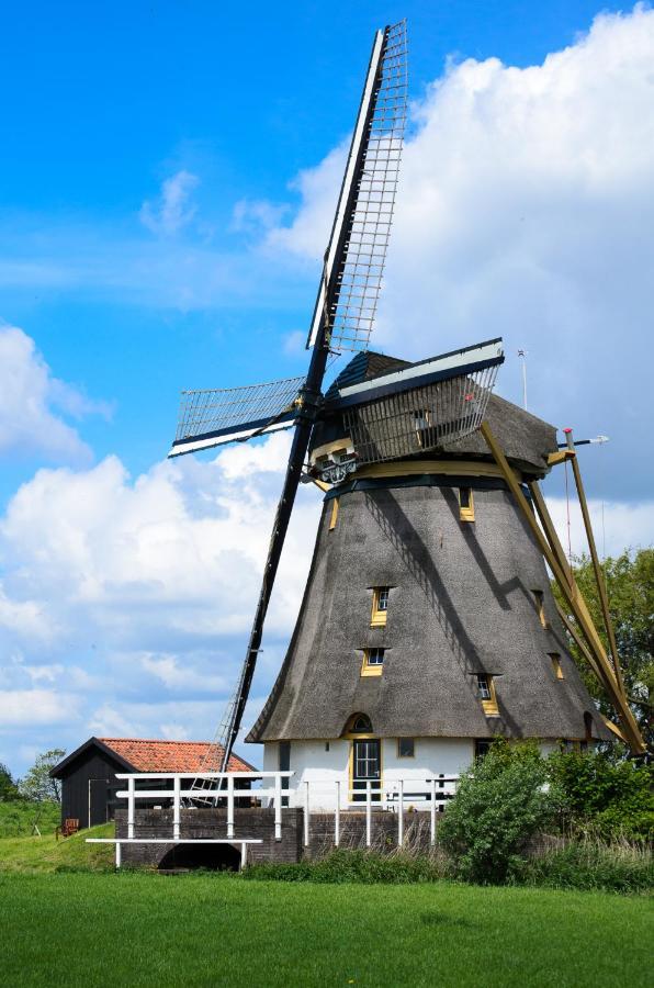 Mondriaanmolen, A Real Windmill Close To Amsterdam Abcoude Exterior foto